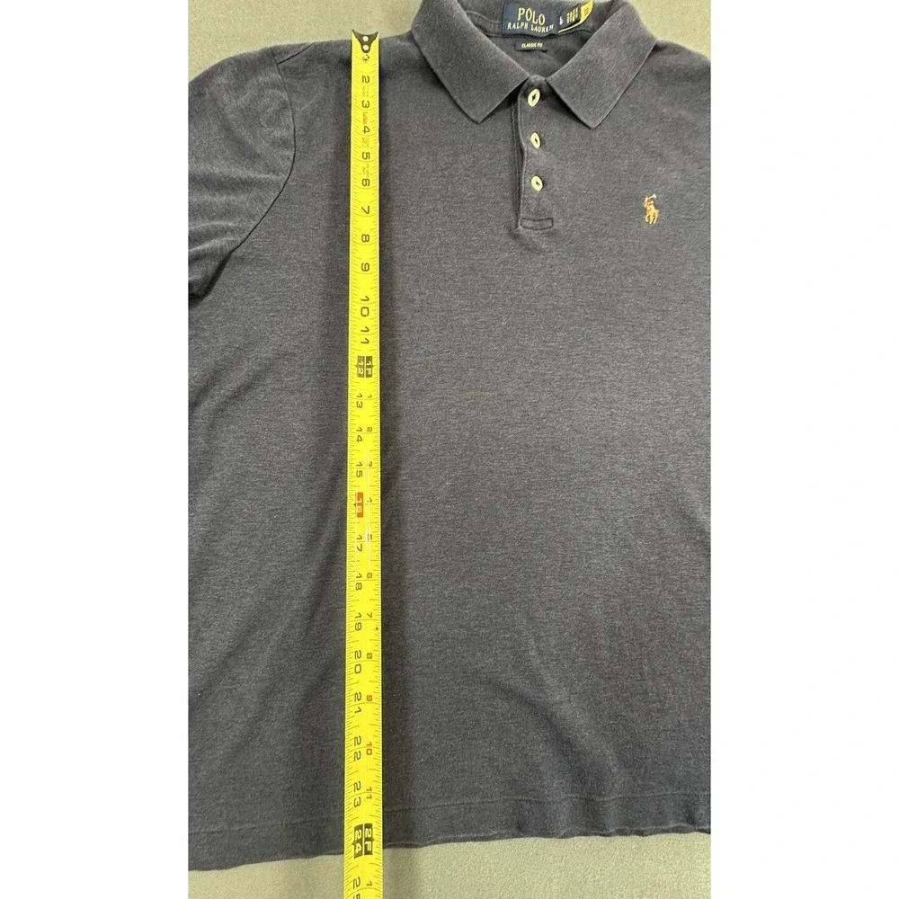 Polo Ralph Lauren Polo Shirt Mens Size L Classic Fit 100% Cotton Short Sleeve